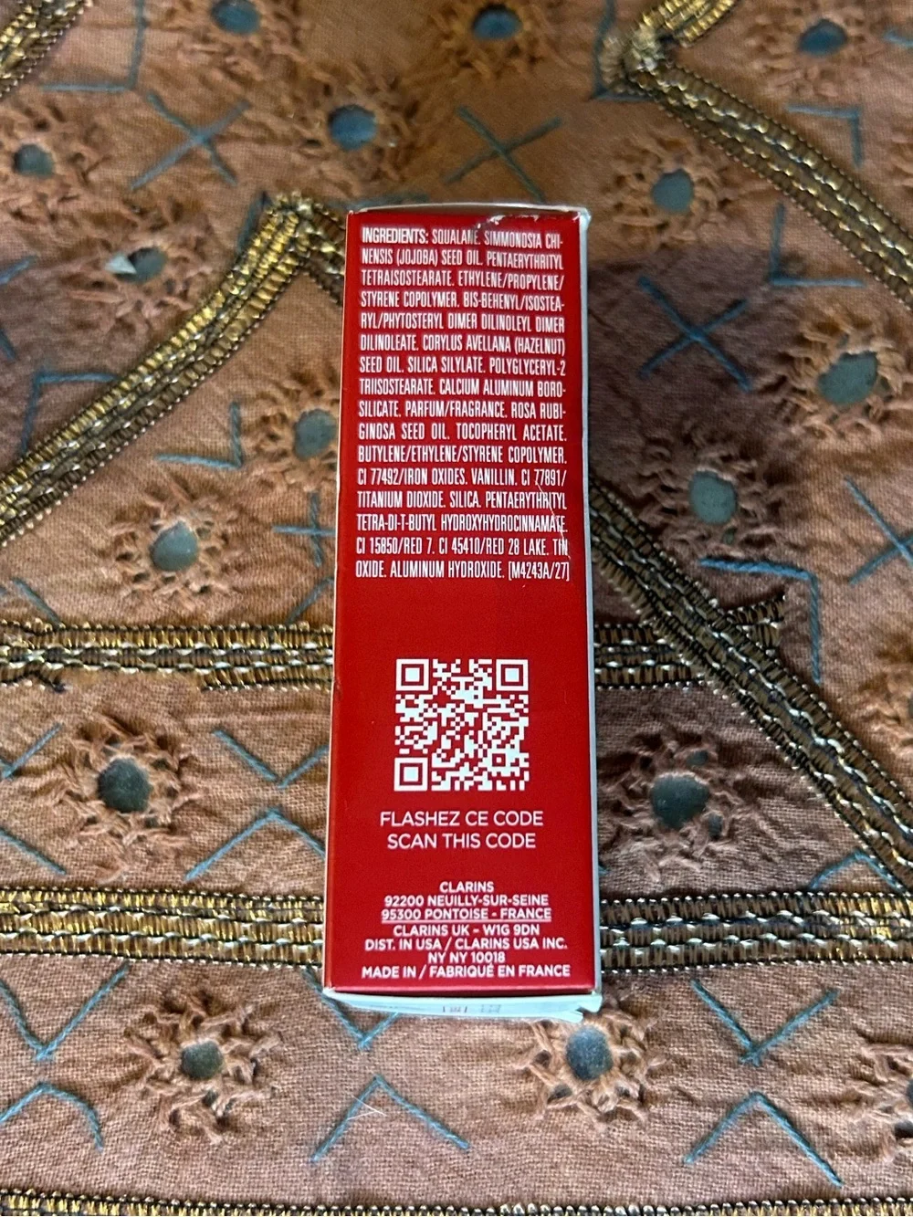 Clarins Limited Edition Lip Comfort Oil Canyon Kiss Collection 27 Fleeting Dew
